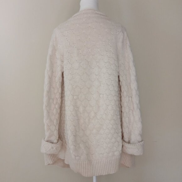 Zadig & Voltaire Daphnee Alpaca Lambswool Blend Open Cardigan Sweater Size S - Picture 8 of 8